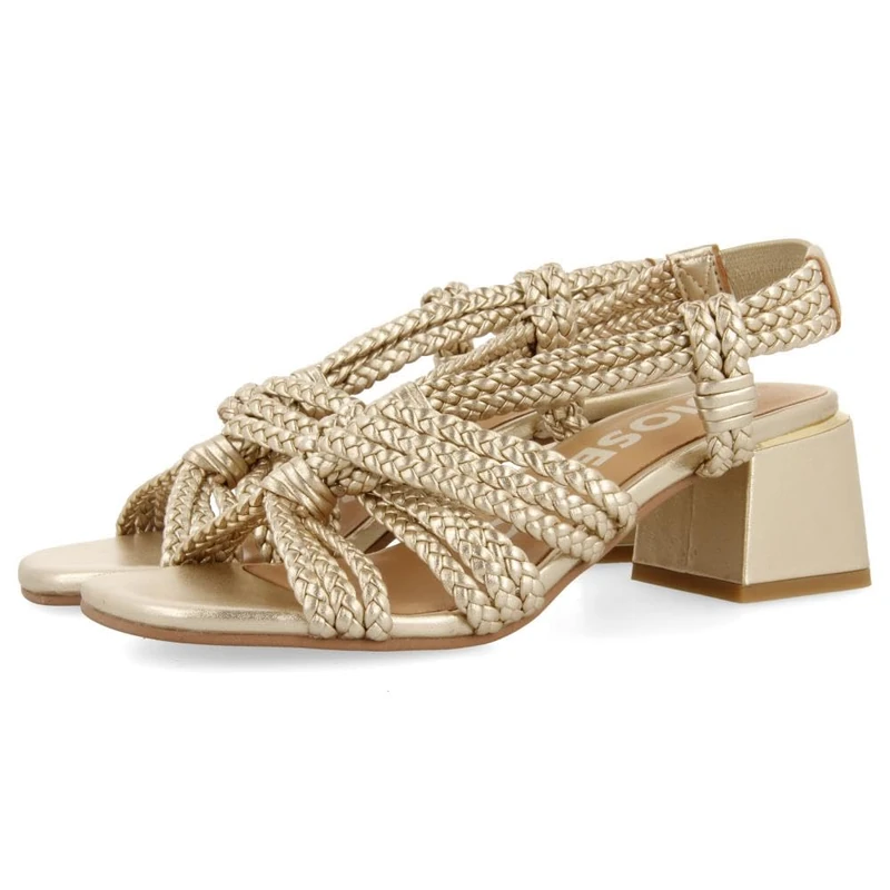 GIOSEPPO Maliq, Women's Sandal, Gold, 37 EU, gold, 5 UK - Image 1
