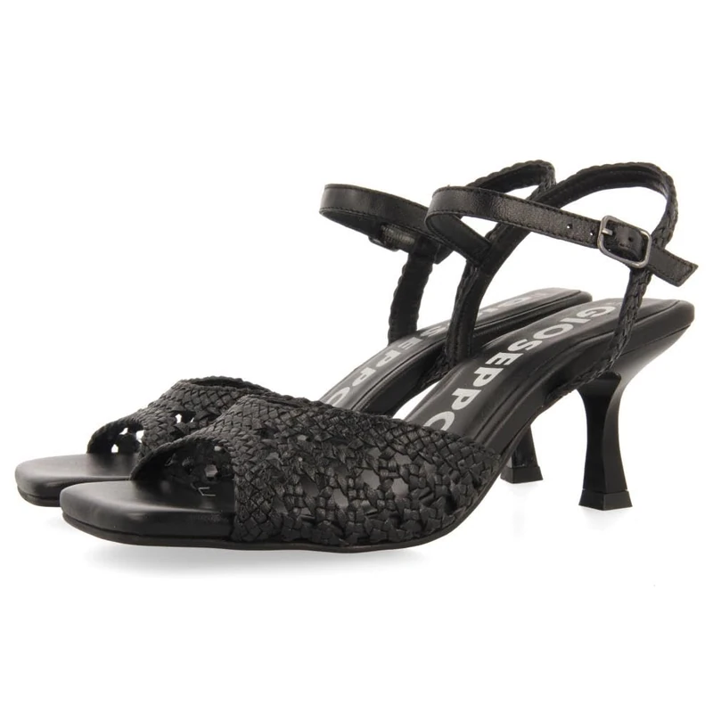 GIOSEPPO DURSLEY, Women's Sandal, Black, 36 EU, Black/White, 4 UK