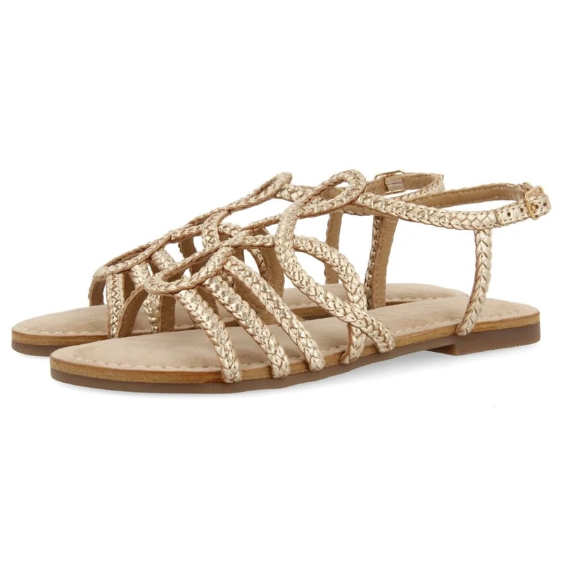 GIOSEPPO Women's Yakima Sandals, golden, 8.5 UK