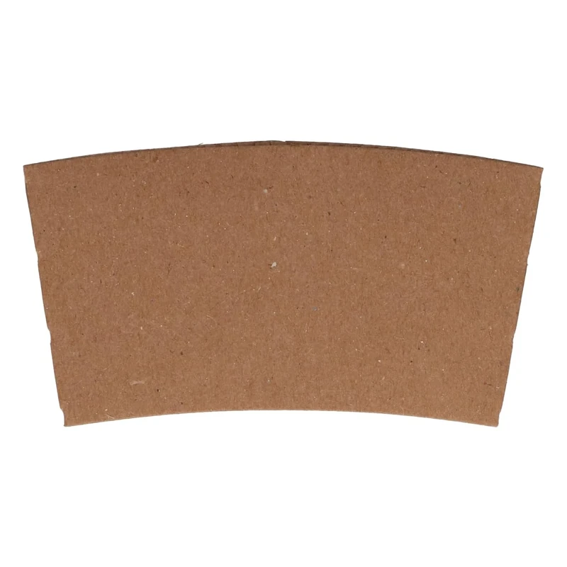 Bunzl Kraft Cardboard Sleeve for 9-12Oz Glass