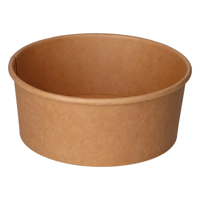 Kraft Cardboard Salad Bowl - 750 Ml