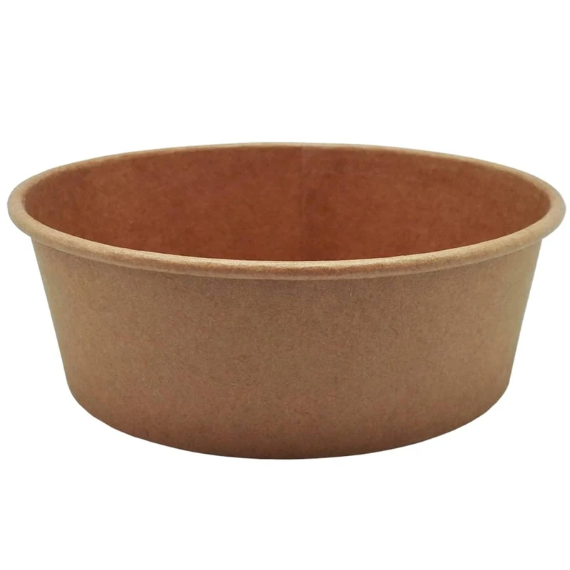Kraft Cardboard Salad Bowl - 1300 Ml