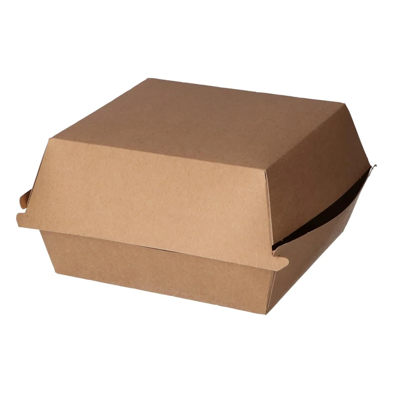Carton Box For Burger - 12 X 12 X 8 Cm