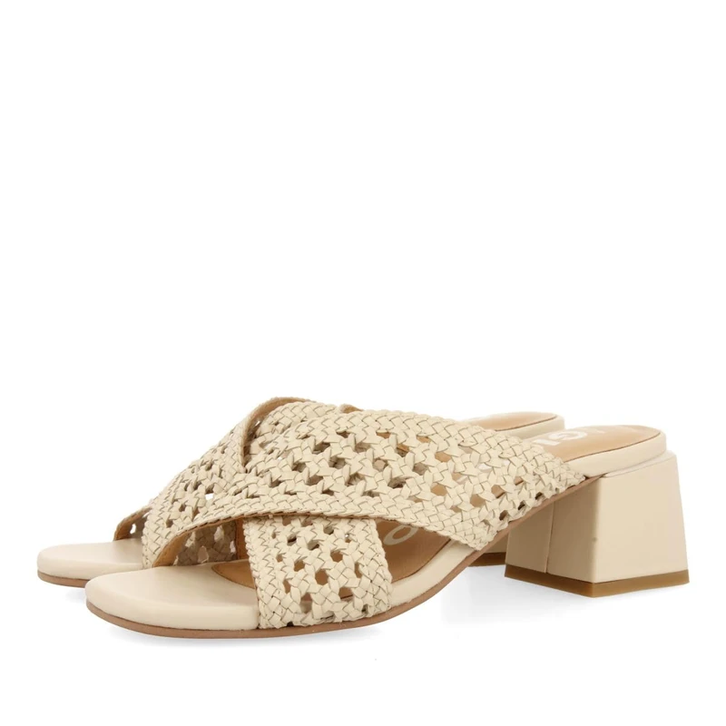 GIOSEPPO CLARCONA, Women's Sandal, Off-White, 36 EU, ivory white, 4 UK