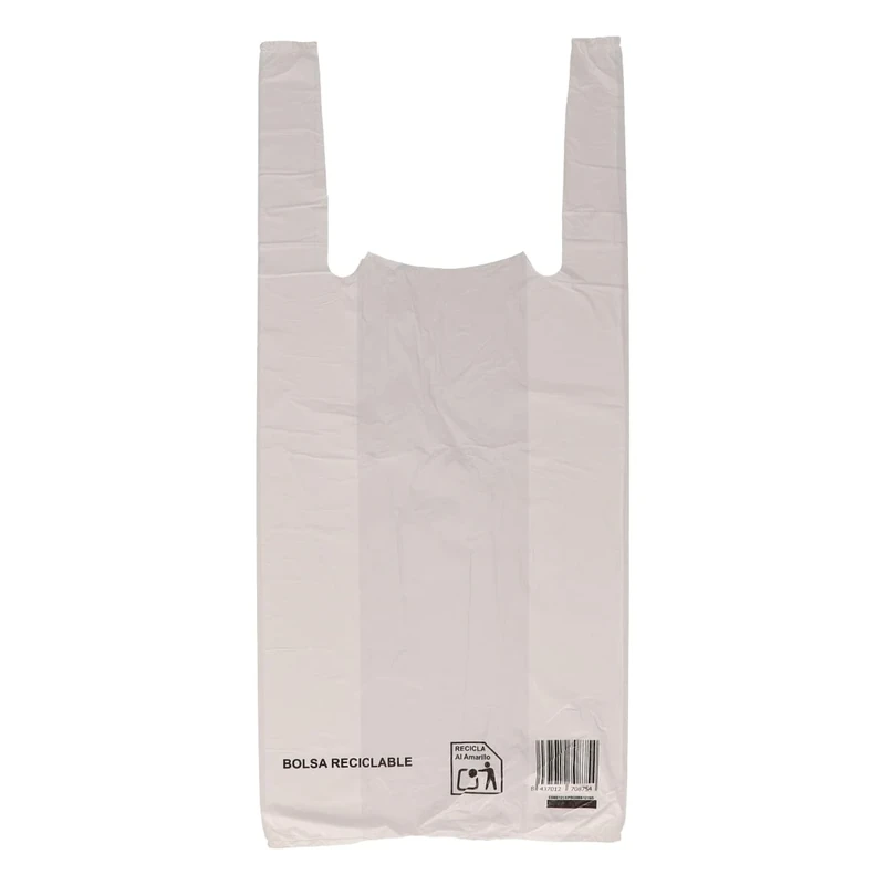 Bunzl G-50 T-Shirt Bag White - Image 1