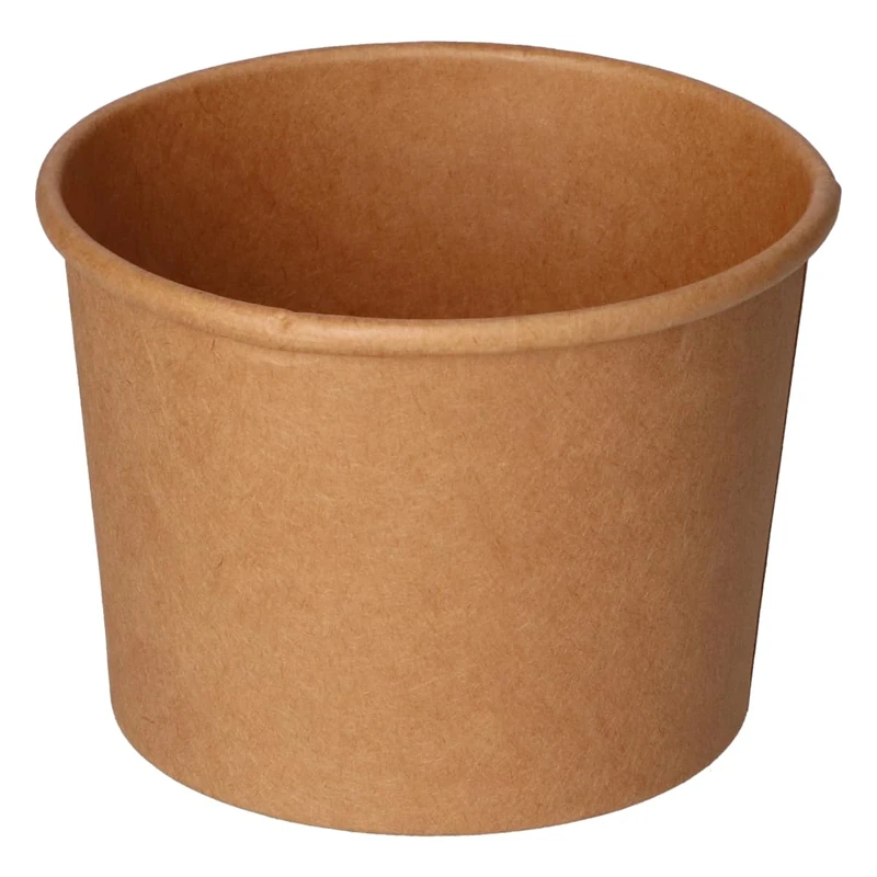 Bunzl Kraft Paper Packaging for Soup - 350 Ml