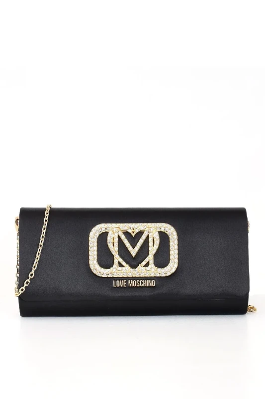 Love Moschino Women's jc4296pp0i Shoulder Bag, Black, 26X13X5