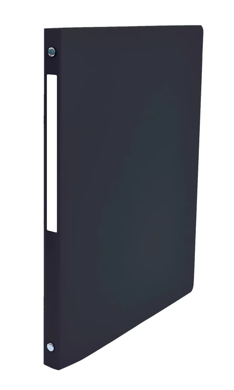 Pack of 20 Neutral A4 Ring Binder 20 mm Spine 4 Round Rings Polypropylene Cover Black