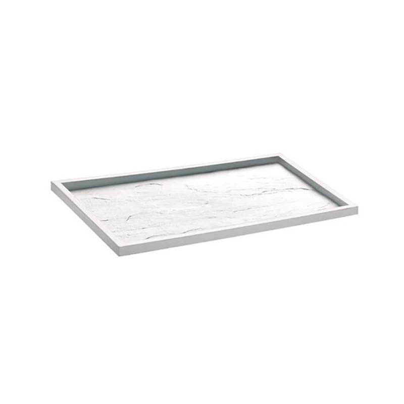 Ps Tray Black Texture - 27 X 27 Cm