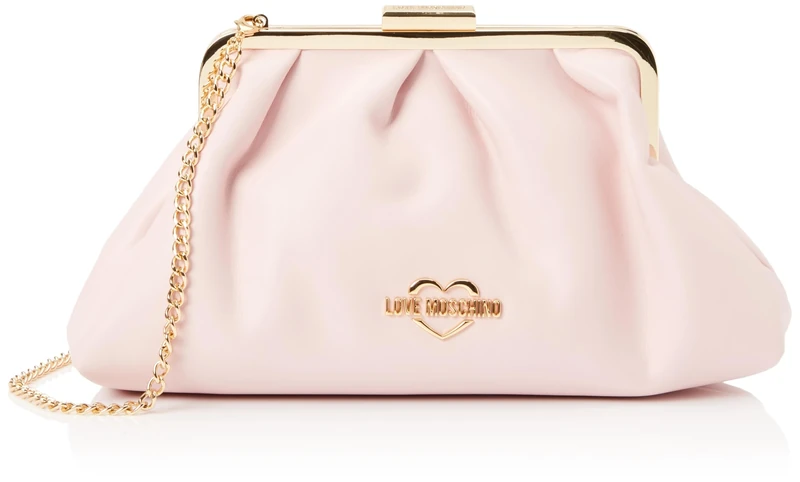 Love Moschino Women jc4341pp0i BORSA A SPALLA, Grey, One Size