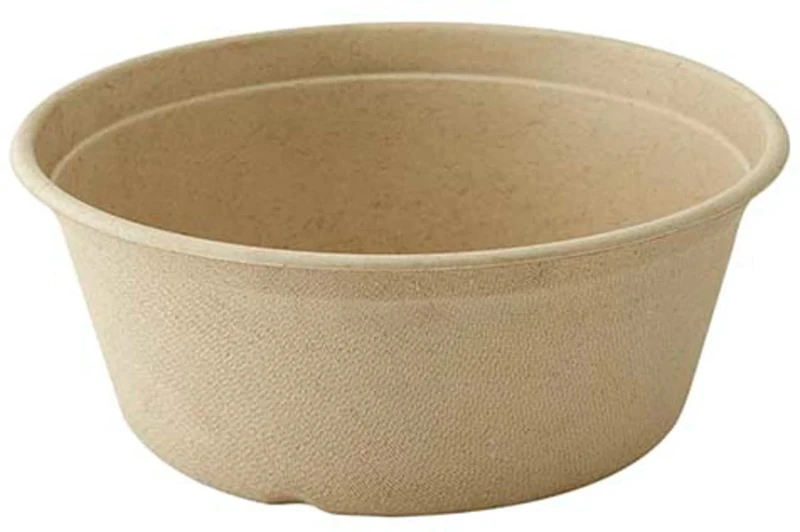 Bagasse Bowl, Brown, 500 ml