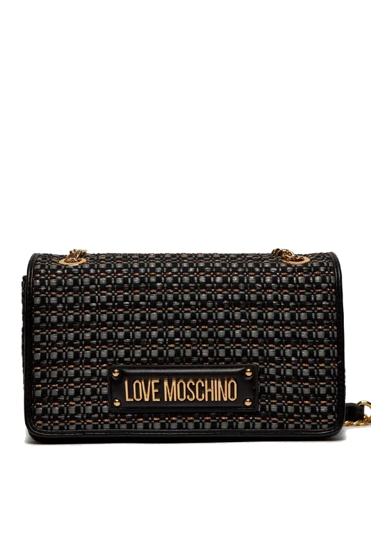 Love Moschino Women's jc4242pp0i Shoulder Bag, Black, 24X15X7