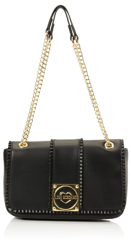 Love Moschino JC4270PP0IKF0000, Women's Shoulder Bag, Black, Black, 26X17X7
