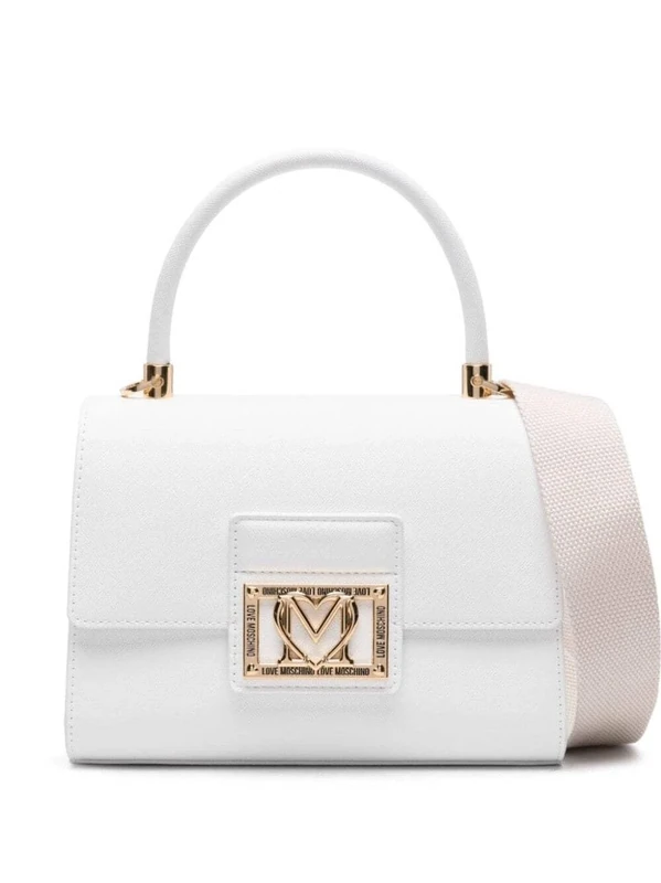 Love Moschino Women's jc4328pp0i Hand Bag, White, 21X16X10