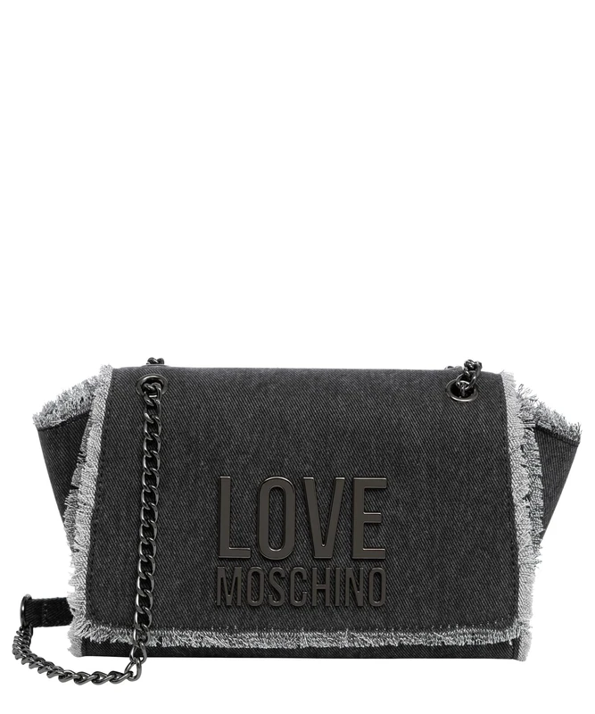 Love Moschino women shoulder bag denim black