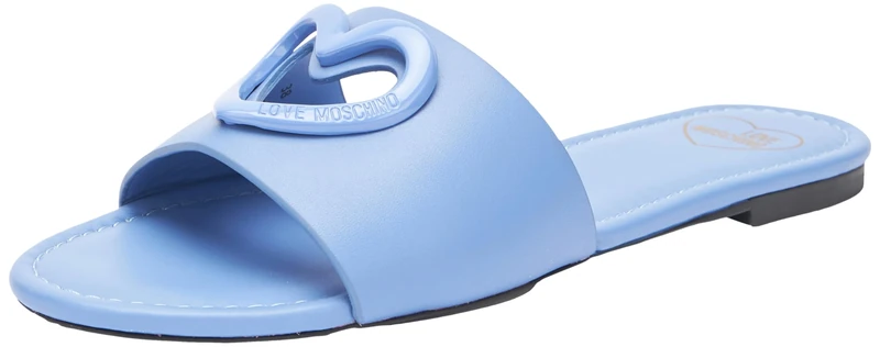 Love Moschino Women's ja28431g0i SABOTD.MICROLITE15 Calf, Lilac, 5 UK