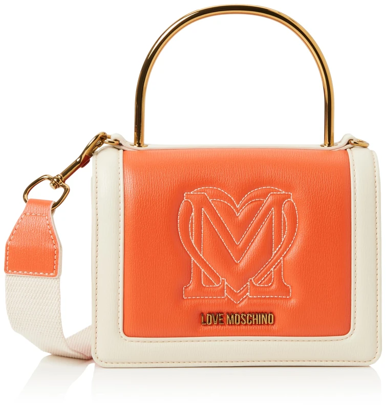 Love Moschino JC4322PP0IKR145A, Women's Handbag, Orange, Orange, 19X14X6