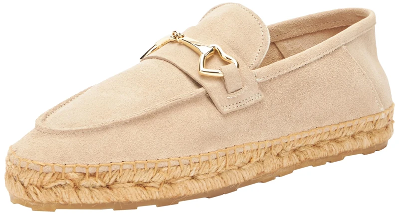 Love Moschino Women's ja10592g0i SCARPAD.ESPA25 Crust/Afelpado, Silver, 4 UK