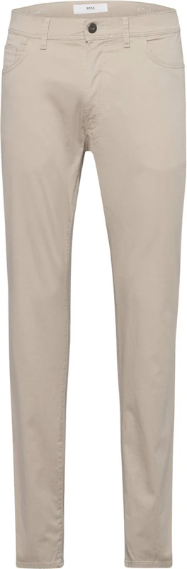 BRAX Men's Style Cadiz U Ultralight: Super Light Five-Pocket Trousers Pants, Beige, 36 W/32 L