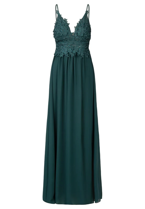 Kraimod Women's Dress, Emerald, 8