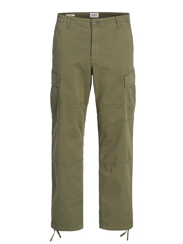 JACK & JONES Mens Harlow Cargo Trouser Dusty Olive 31W / 34L
