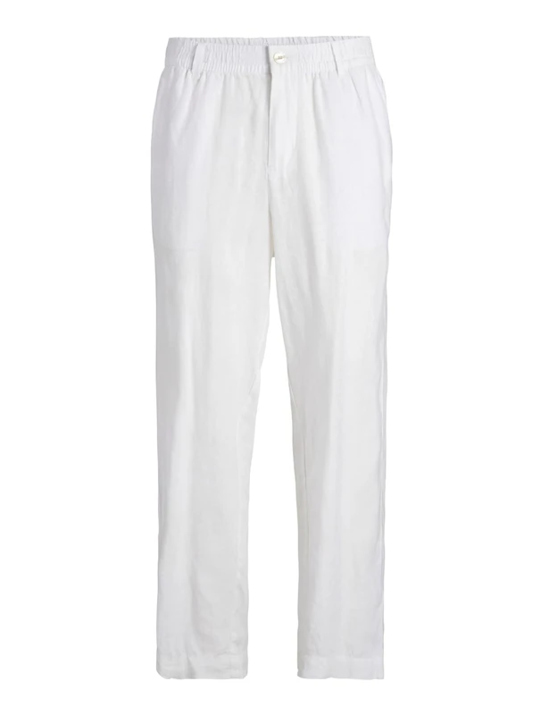 JACK & JONES Male Chino Trousers Loose Fit Chino Trousers, Bright White, XL