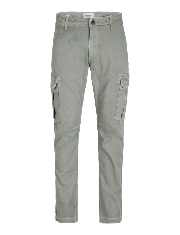 JACK & JONES Men's Jpstmarco Jjsouth Cargo Noos Trousers, Agave Green, 33 W/30 L