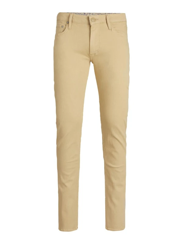 JACK & JONES Men's Jjiglenn Jjevan Cj 977 Sn Jean Pants, Prairie Sand, 28 W/32 L