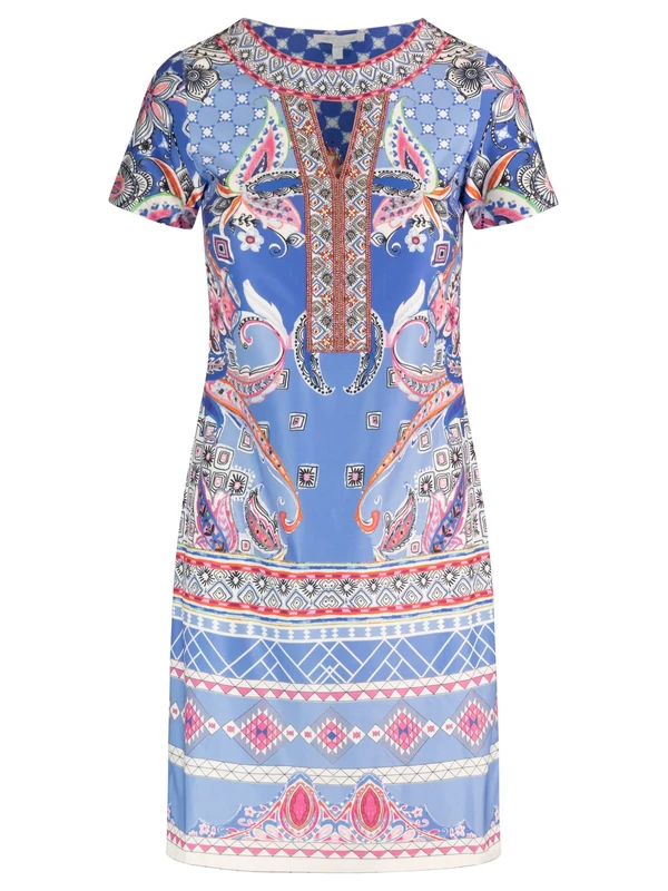 Mint & Mia Women's Jersey Dress, Multi-Coloured, 16