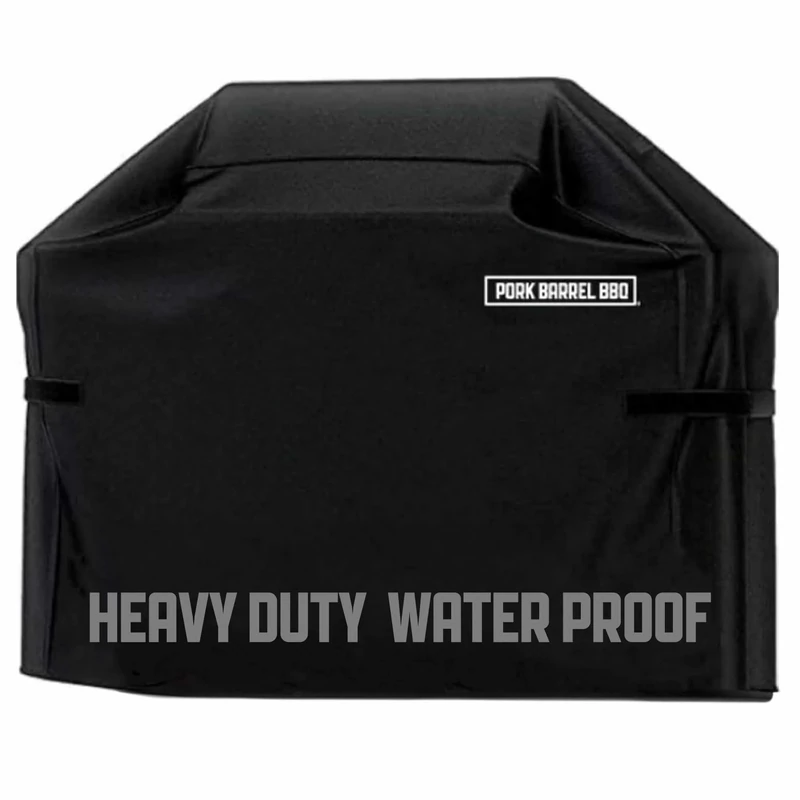 Ultimate Grill Cover – Durable, Waterproof, and Fits Grills, Gas Grills, Flat Grills, and More – Essential BBQ Cover for Outdoor Grills (58" L x 24" W x 48" H, Black)