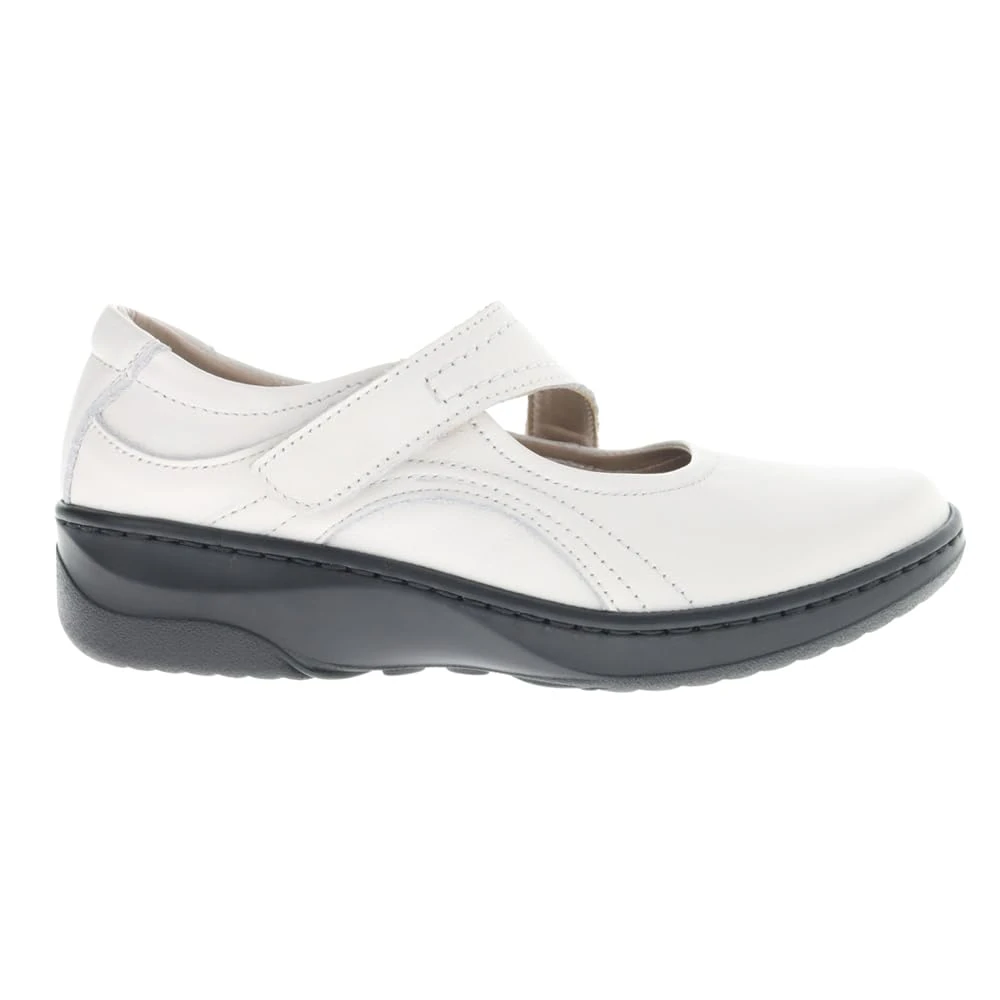 Propét Women's Wca053l Mary Jane Flat, White Onyx, 9 UK