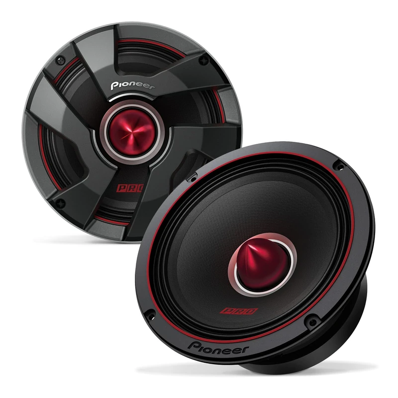 Pioneer TS-M651PRO P.R.O. Series 6-3/4" 500 W Max Power, Blended Pulp Cone, High Efficiency Mid-Bass Driver - PRO Series Component Speaker (Pair)