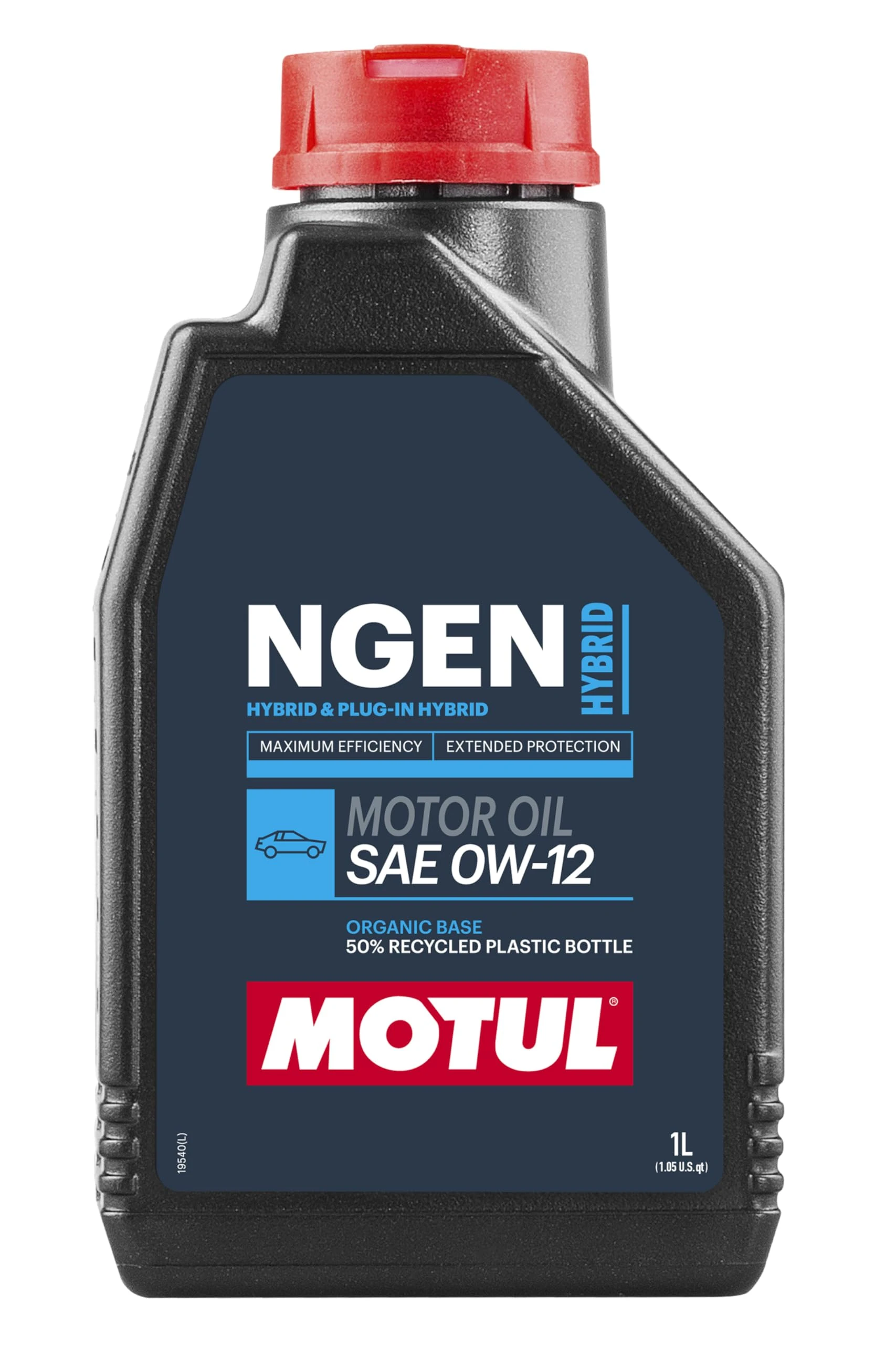 Motul Lubricating Oil for Hybrid Engines Ngen 0W12 1 Litre