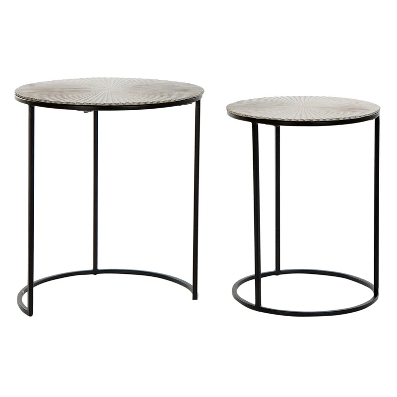 DKD Home Decor Set of 2 Tables, Standard