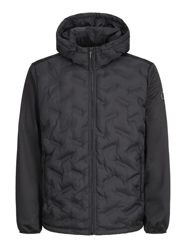 JACK & JONES Mens Hybrid Jacket Black S