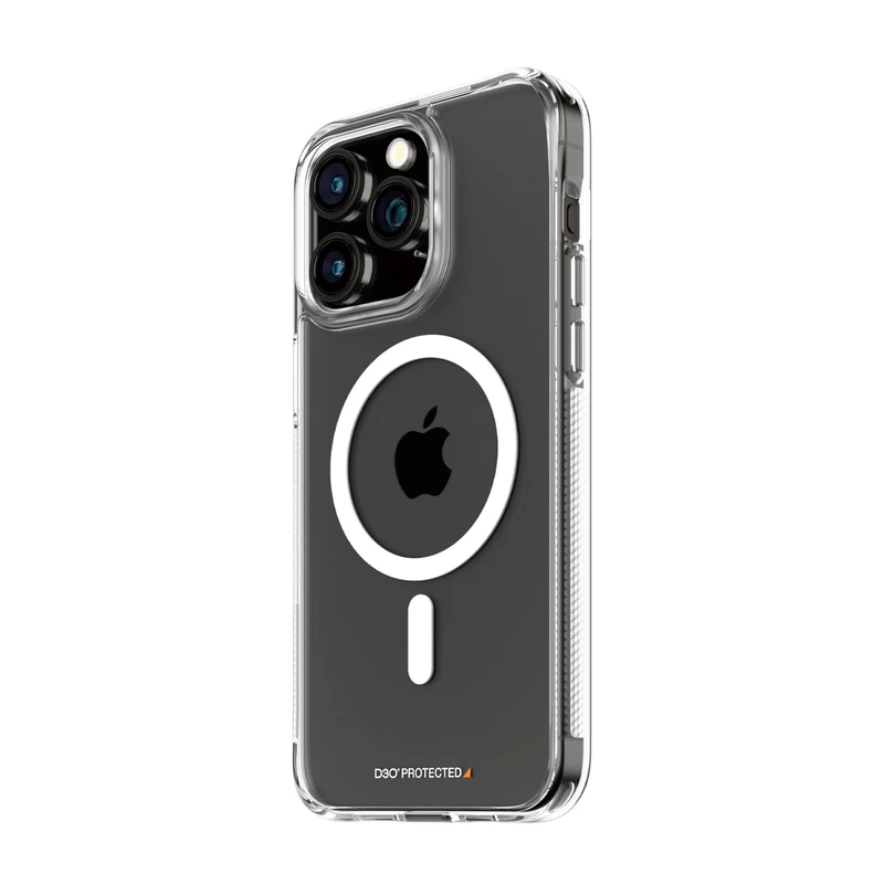 Panzerglass HardCase with D30 MagSafe coque de protection pour téléphones portables Housse Transparent