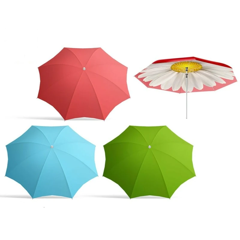 BigBuy Garden Parasol, Multicoloured, Standard
