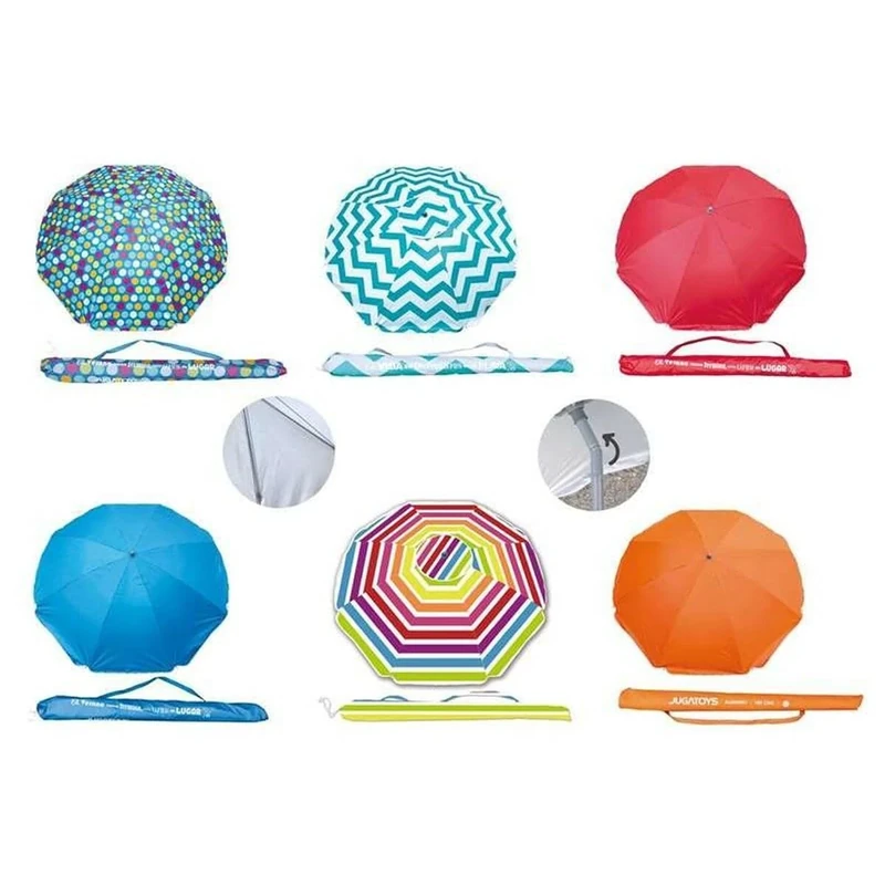 BigBuy Garden Parasol, Multicoloured, Standard