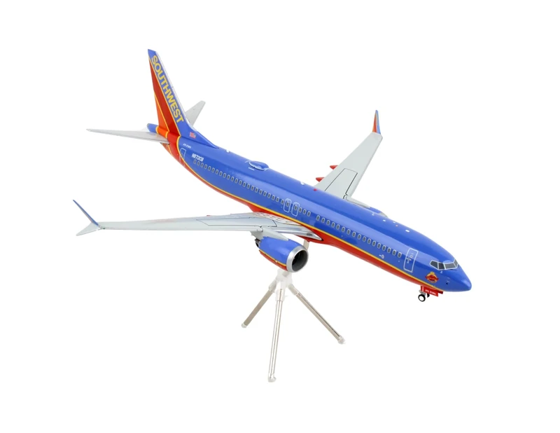 GeminiJets G2SWA1217 Southwest Airlines Boeing 737 MAX 8 Canyon Blue Retro N872CB; Scale 1:200