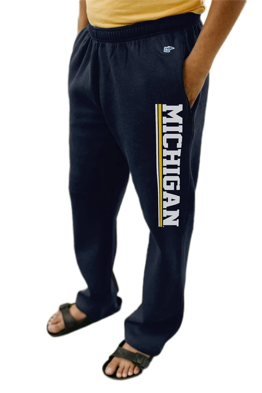 Blue 84 Men's NCAA Officially Licensed Sweatpants Wrap, Team Color, Large