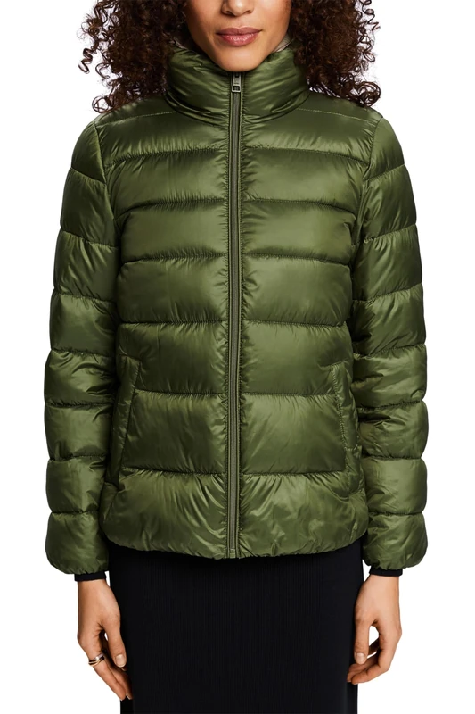 ESPRIT Women's 994ee1g303 Jacket, 345/Light Khaki, XS
