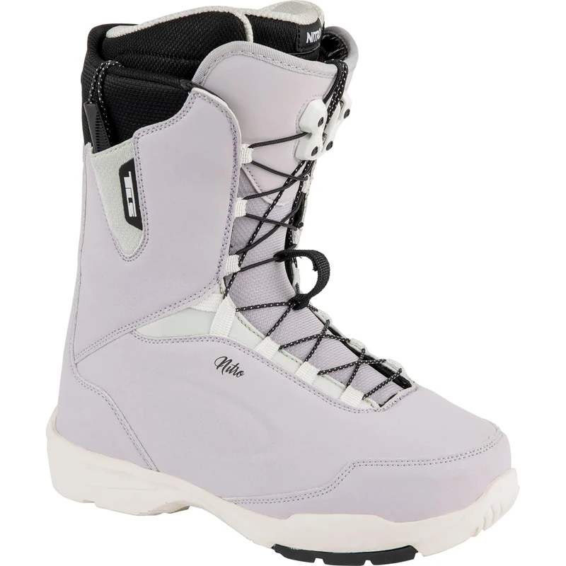 Nitro Women's Snowboards Scala TLS All Mountain Freeride Freestyle Quick Lacing System Boat Snowboard Boot Lilac MP 25.0 // EU 38 2/3 // US WMN 7.5