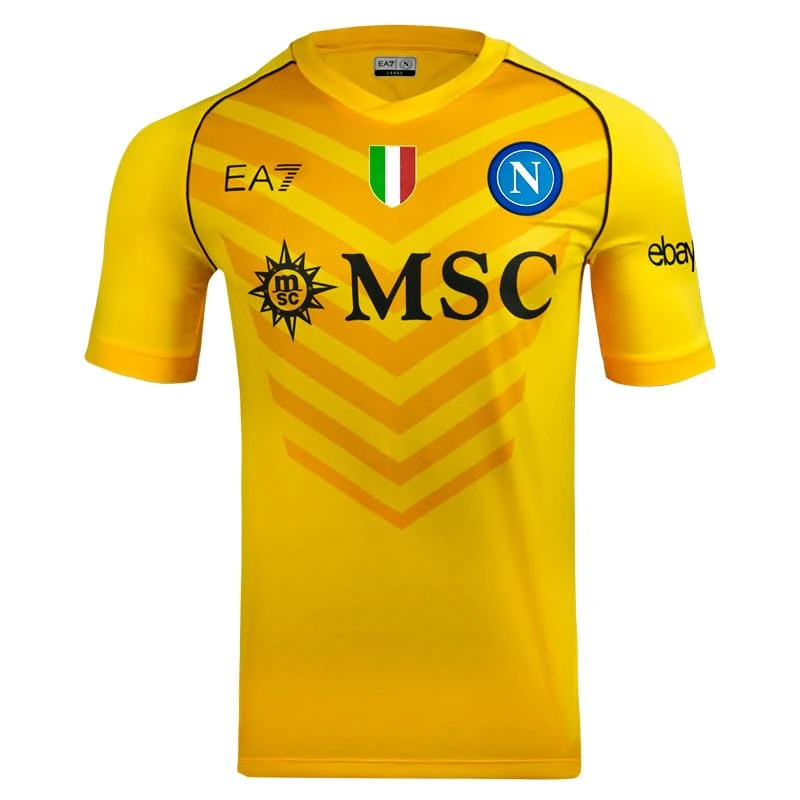 SSC Napoli Away Goalkeeper Match Shirt 2023/2024 L - Image 1