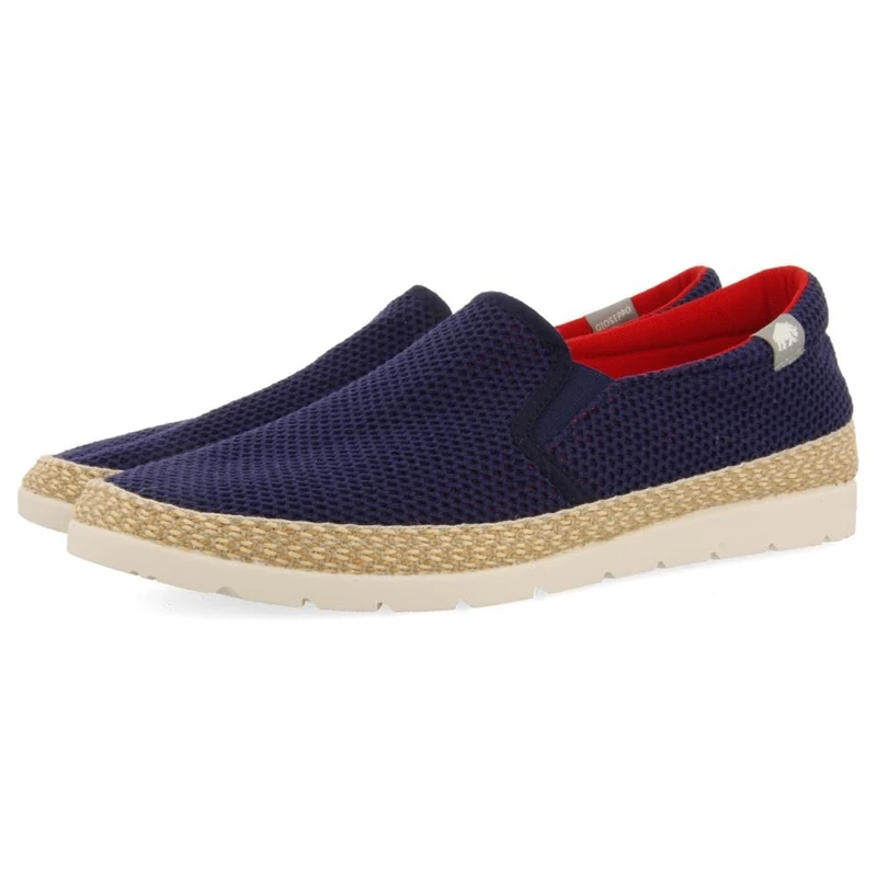 GIOSEPPO Yacolt, Espadrilles Wedge Sandals Men, navy, 10 UK
