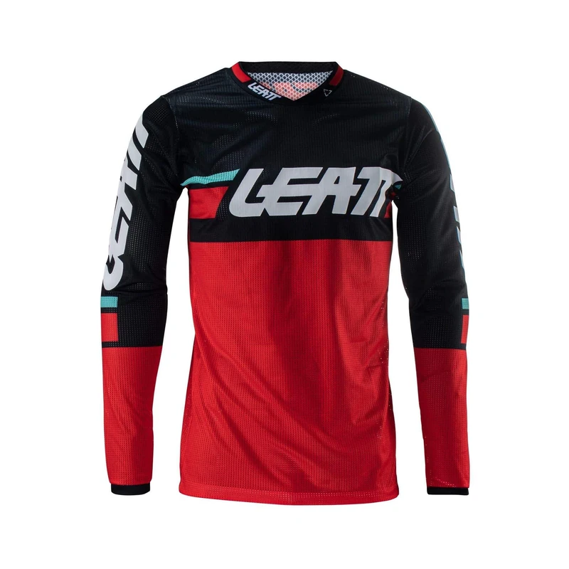 Leatt Men's motocross t-shirt, red, XL