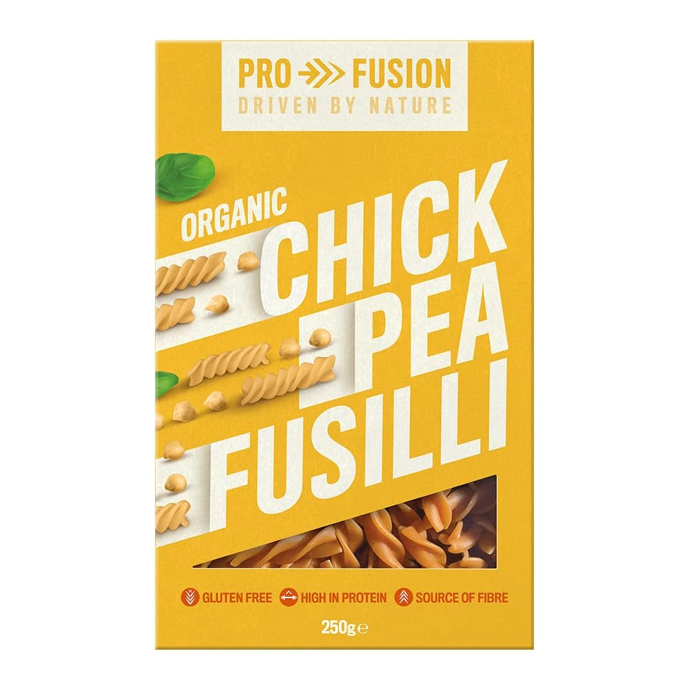 Profusion OrganicProfusion Chick Pea Fusilli 250g - Pack of 2