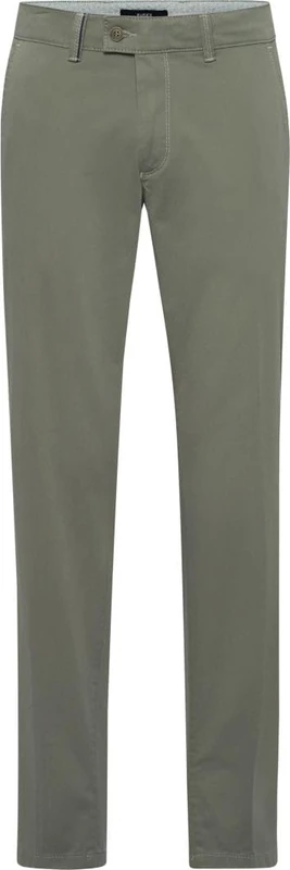 Eurex by Brax Men's Jim Cotton Daily Friend Flatfront Slacks, Green, 40 W/32 L