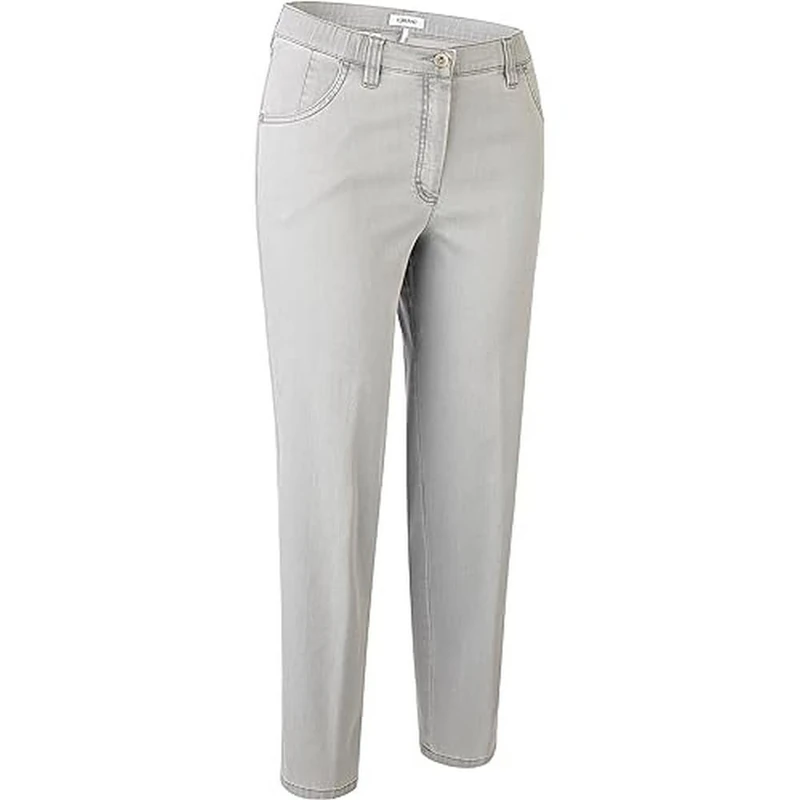 KjBrand Women's babsie Pants, Denim Medium Blue, 16/Große n