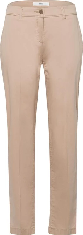 BRAX Women's Style Maron S Ultralight Chinos Slacks, Sand, 34W x 32L