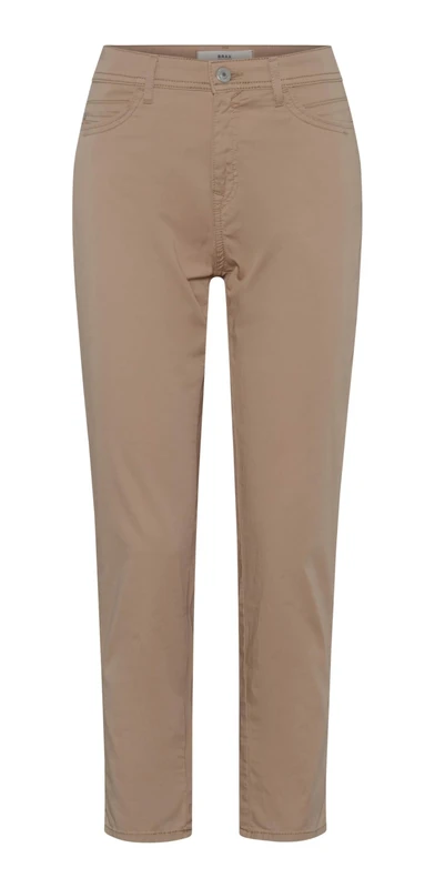 Brax Women's Casual Trousers, Sand, 27W x 34L